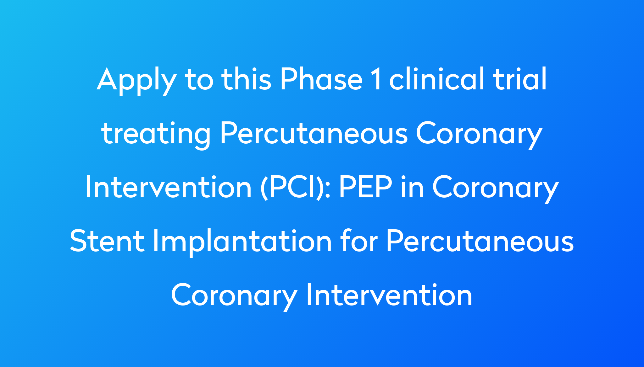 pep-in-coronary-stent-implantation-for-percutaneous-coronary